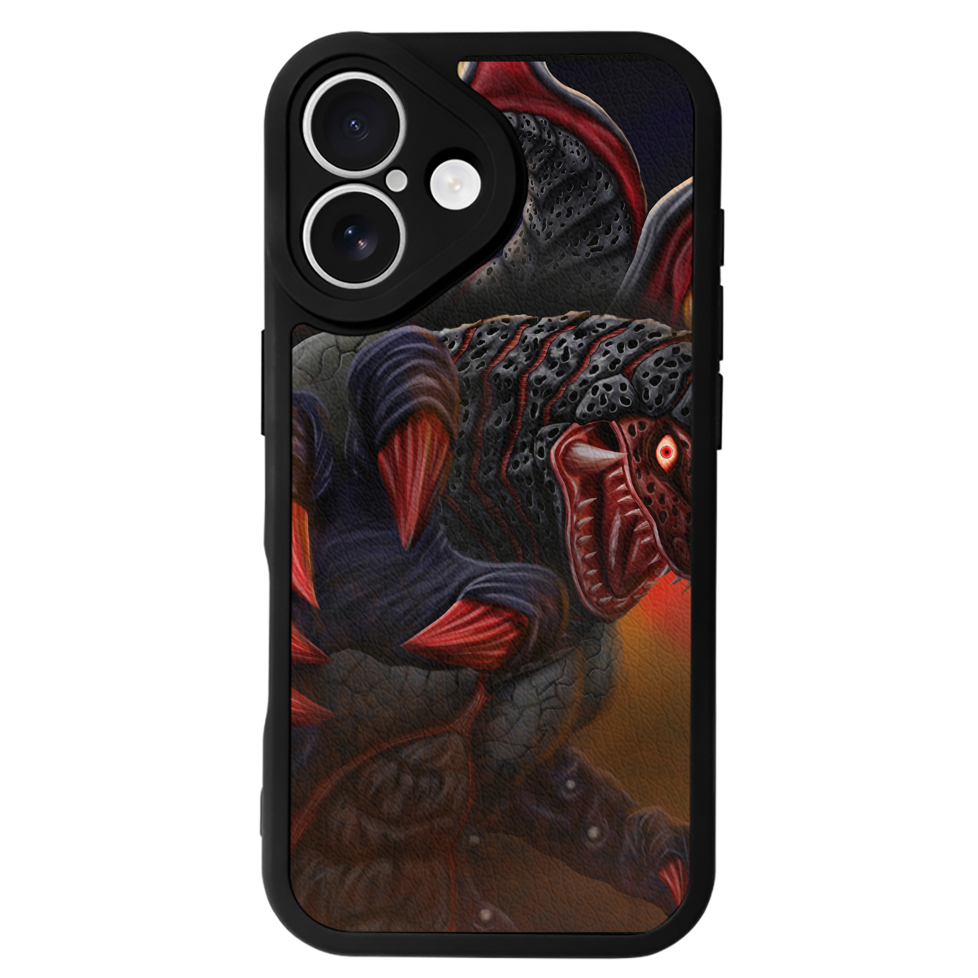 （画像用） ウルトラマン Ultraman 【iPhone 16シリーズ対応】シリコンスマホケース（レザー調） 材質：シリコン